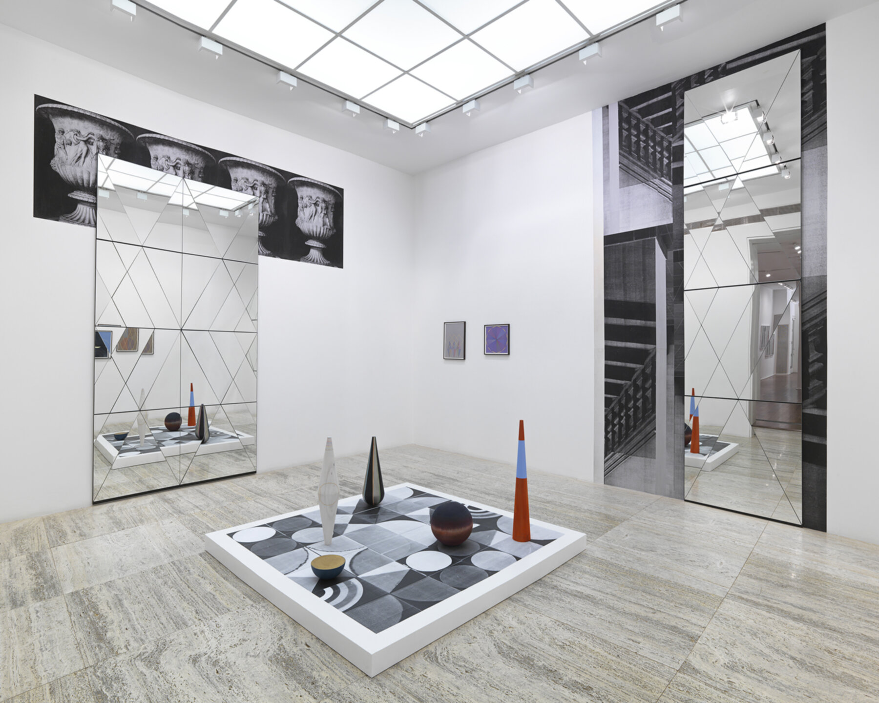 Claudia Wieser, Installation from Passing Leap, Hauser and Wirth, New York, 2015. Courtesy The Artist and Marianne Boesky Gallery (1)