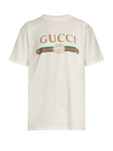Gucci Logo-Print Cotton T-Shirt